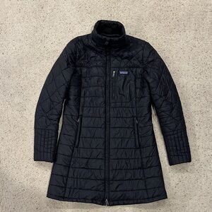 Patagonia Women's Quilted Black Puffer Jacket
